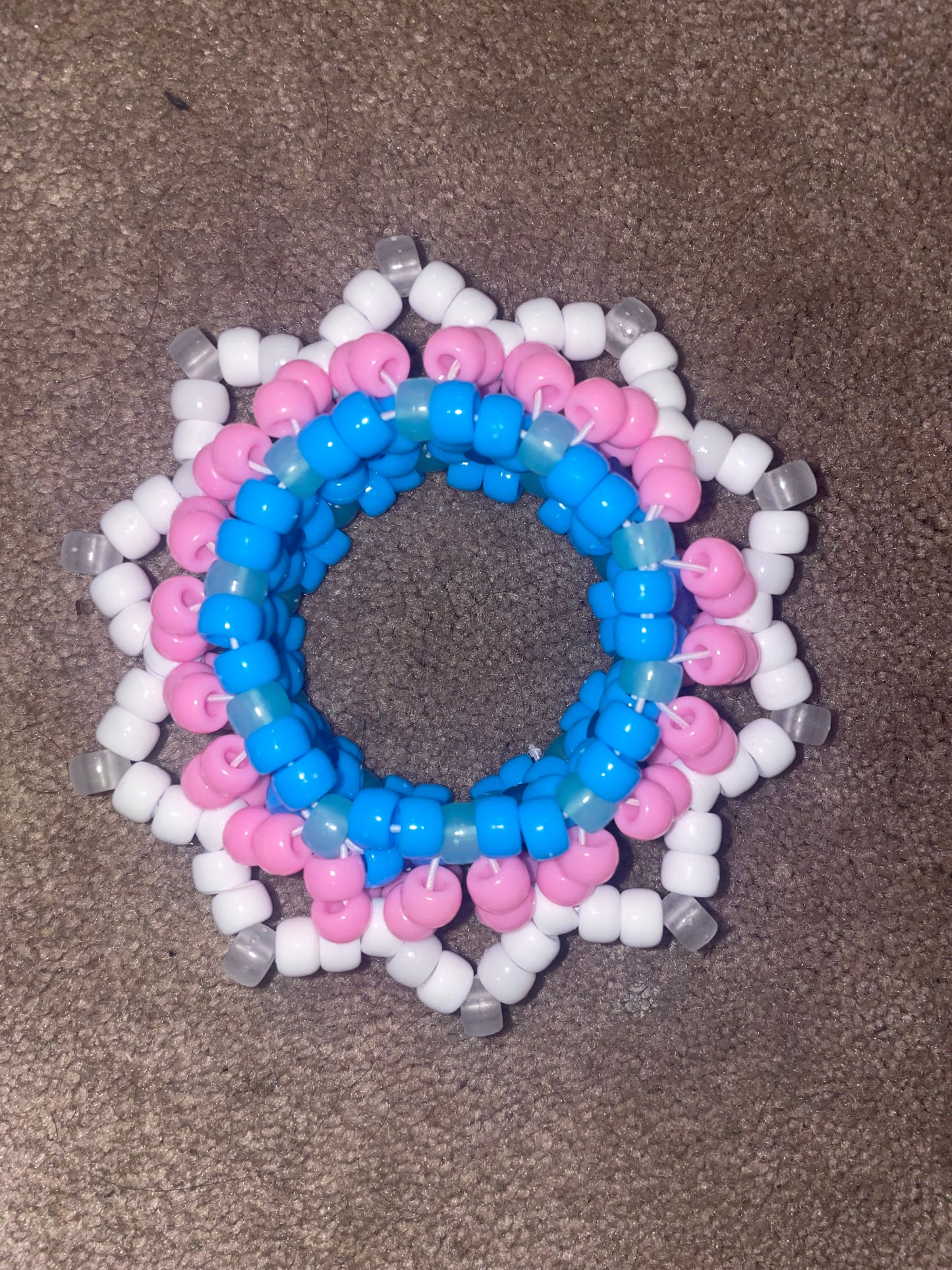 ! “Transgender” Kandi Mandala Cuff