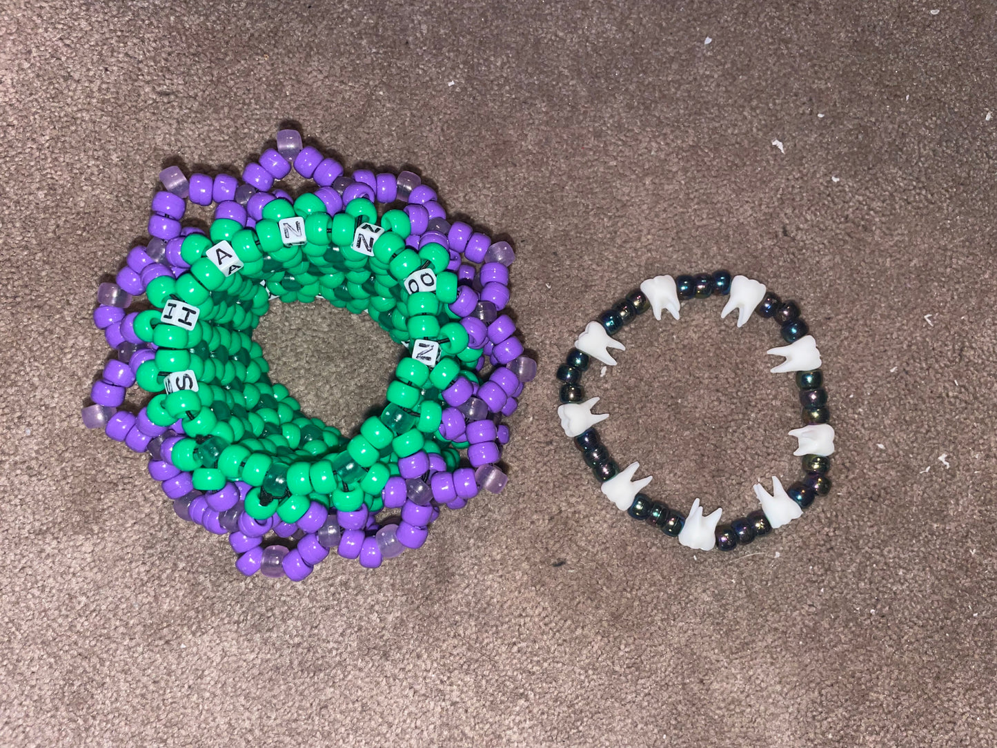 “Toof” CUSTOM Kandi Cuff