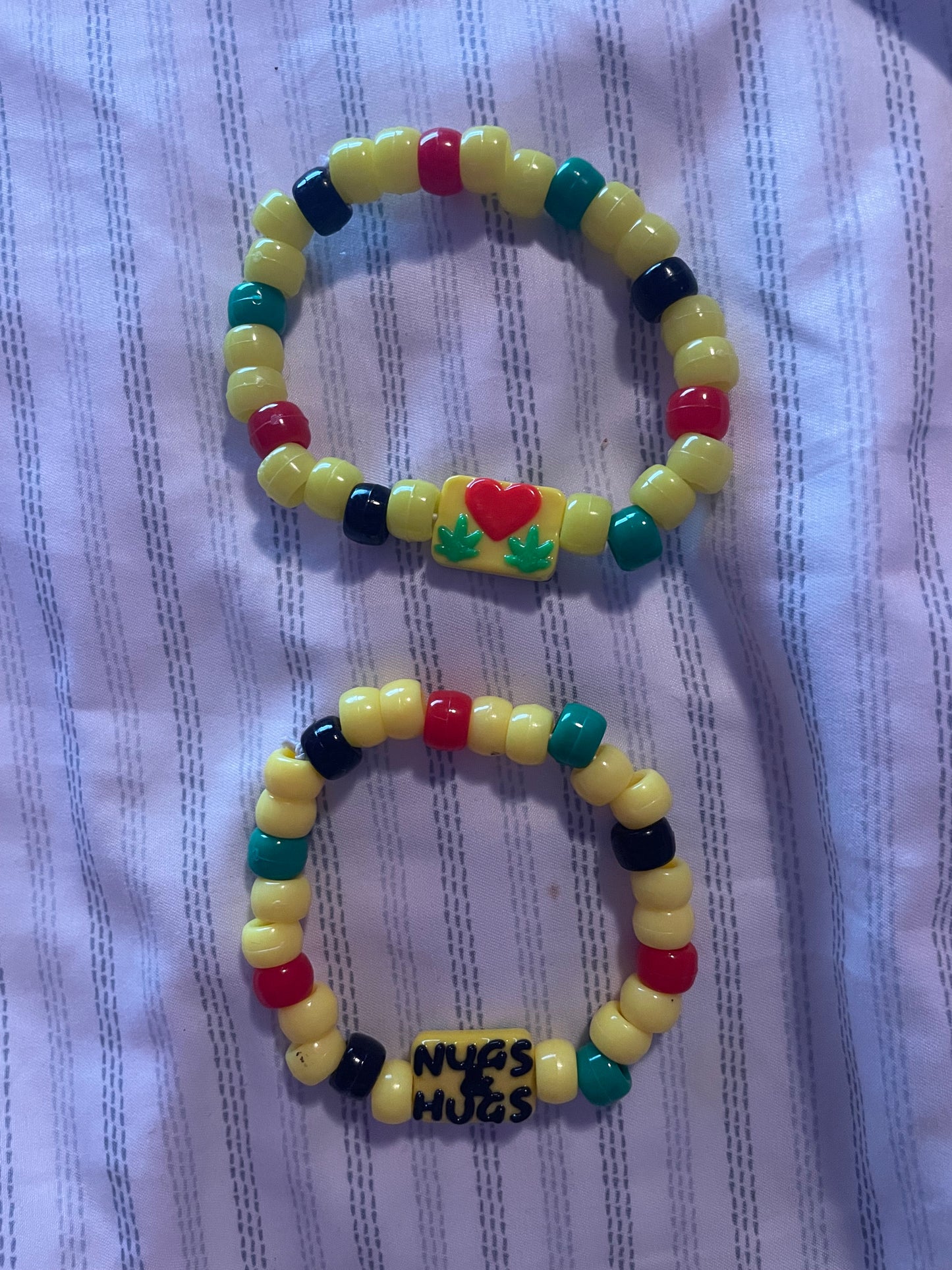 “Nugs & Hugs” Kandi Bracelet