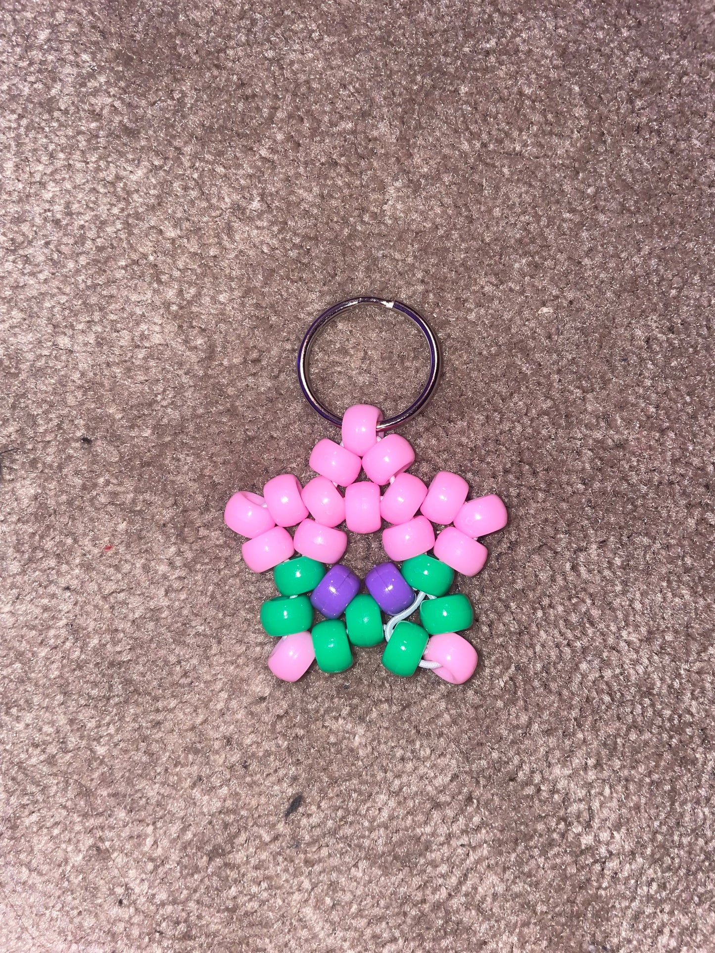 “Patrick” Star Kandi Keychain