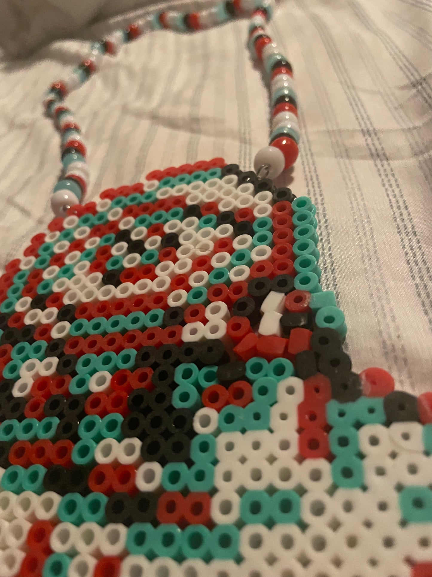 ! “Glitchtronics” Kandi Necklace