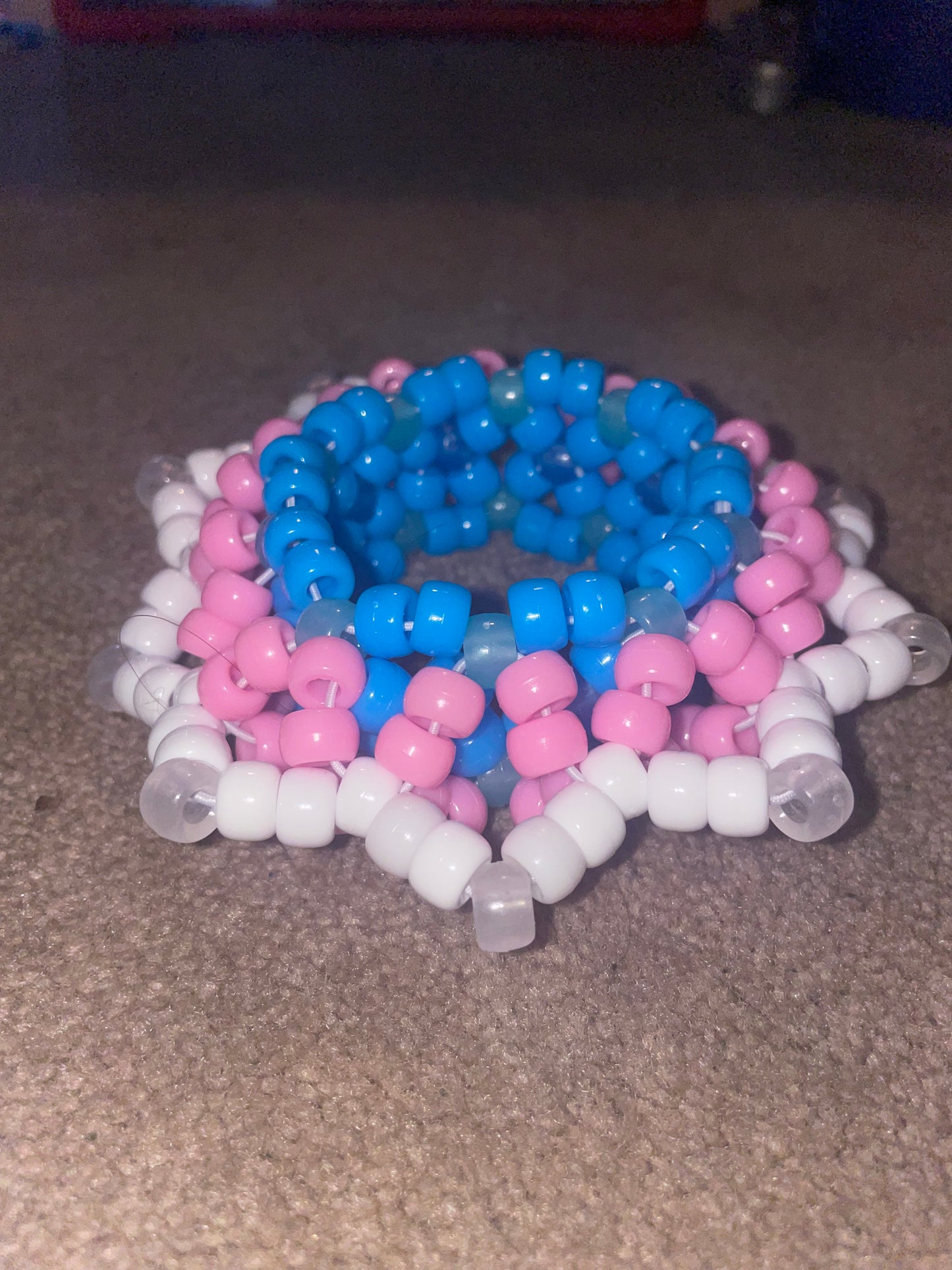 ! “Transgender” Kandi Mandala Cuff