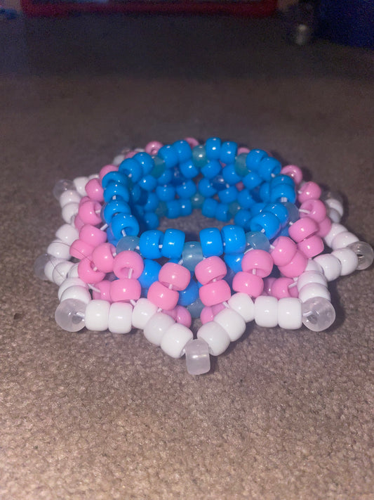 ! “Transgender” Kandi Mandala Cuff