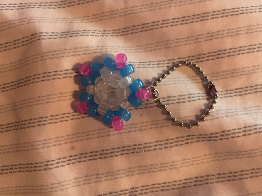 Small “Mythic Star” Kandi Keychain