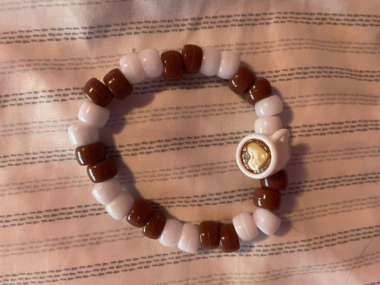 “Latté” Kandi Bracelet