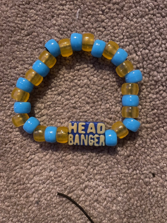 “Headbanger” Kandi Bracelet