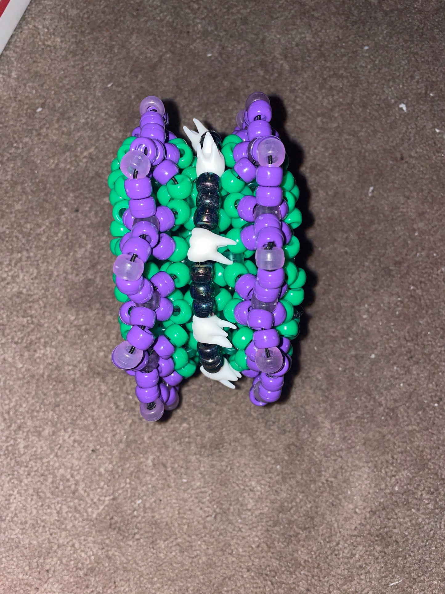 “Toof” CUSTOM Kandi Cuff