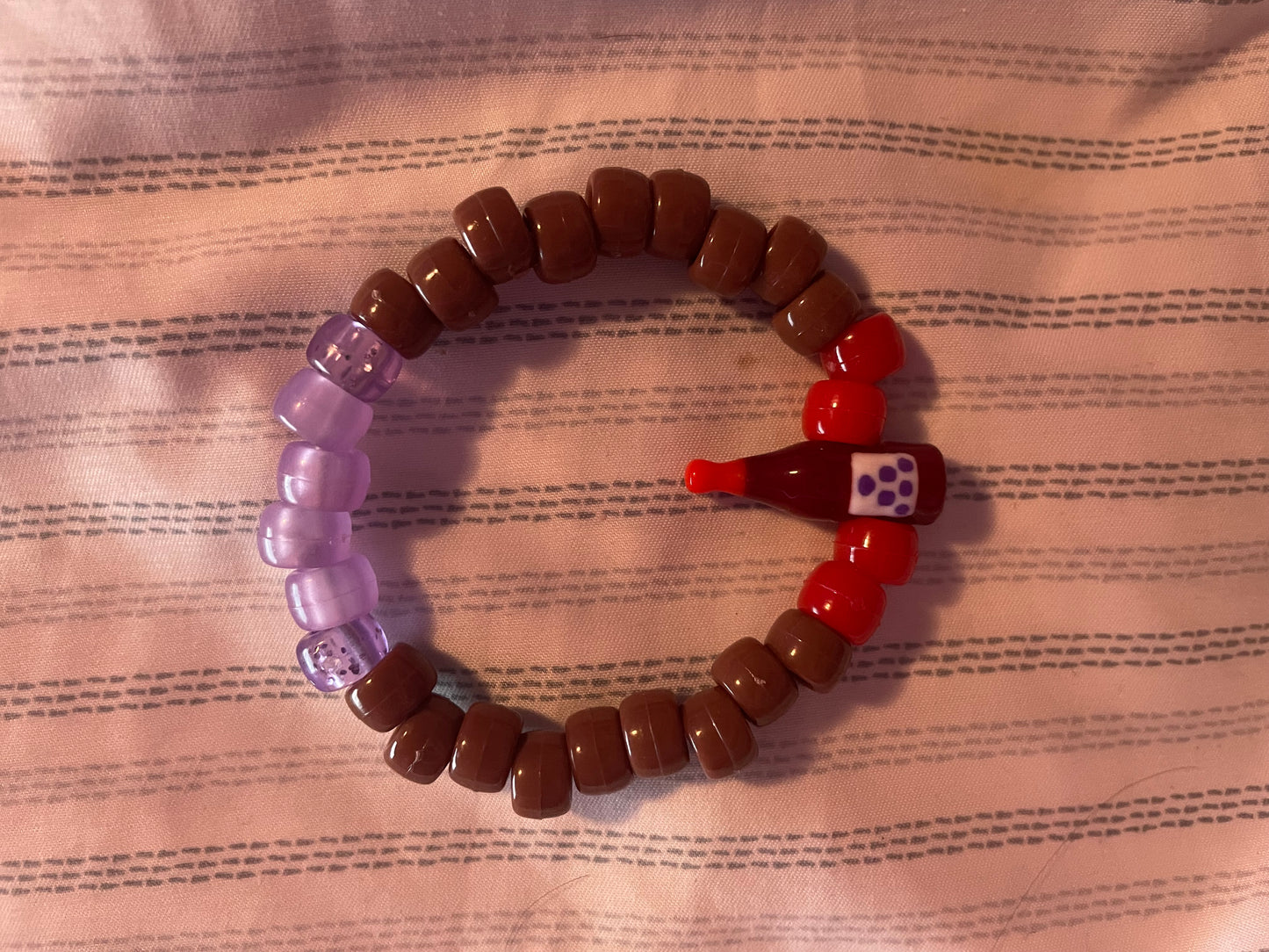 “Fine Wine” Kandi Bracelet