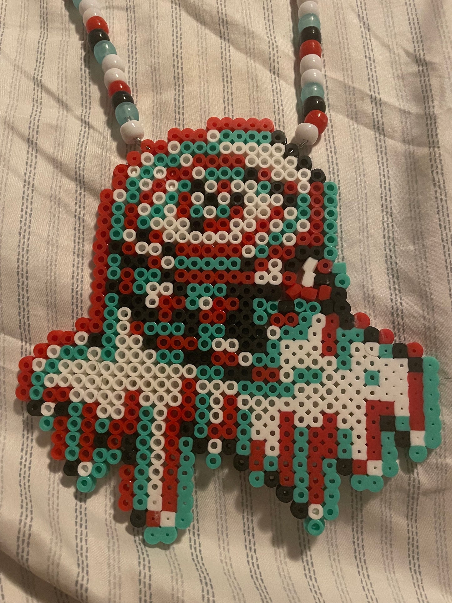 ! “Glitchtronics” Kandi Necklace