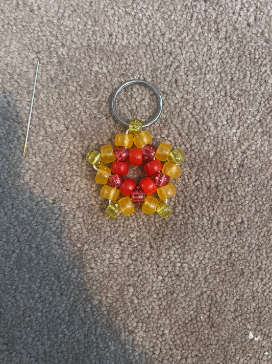 “Phoenix Star” Kandi Keychain