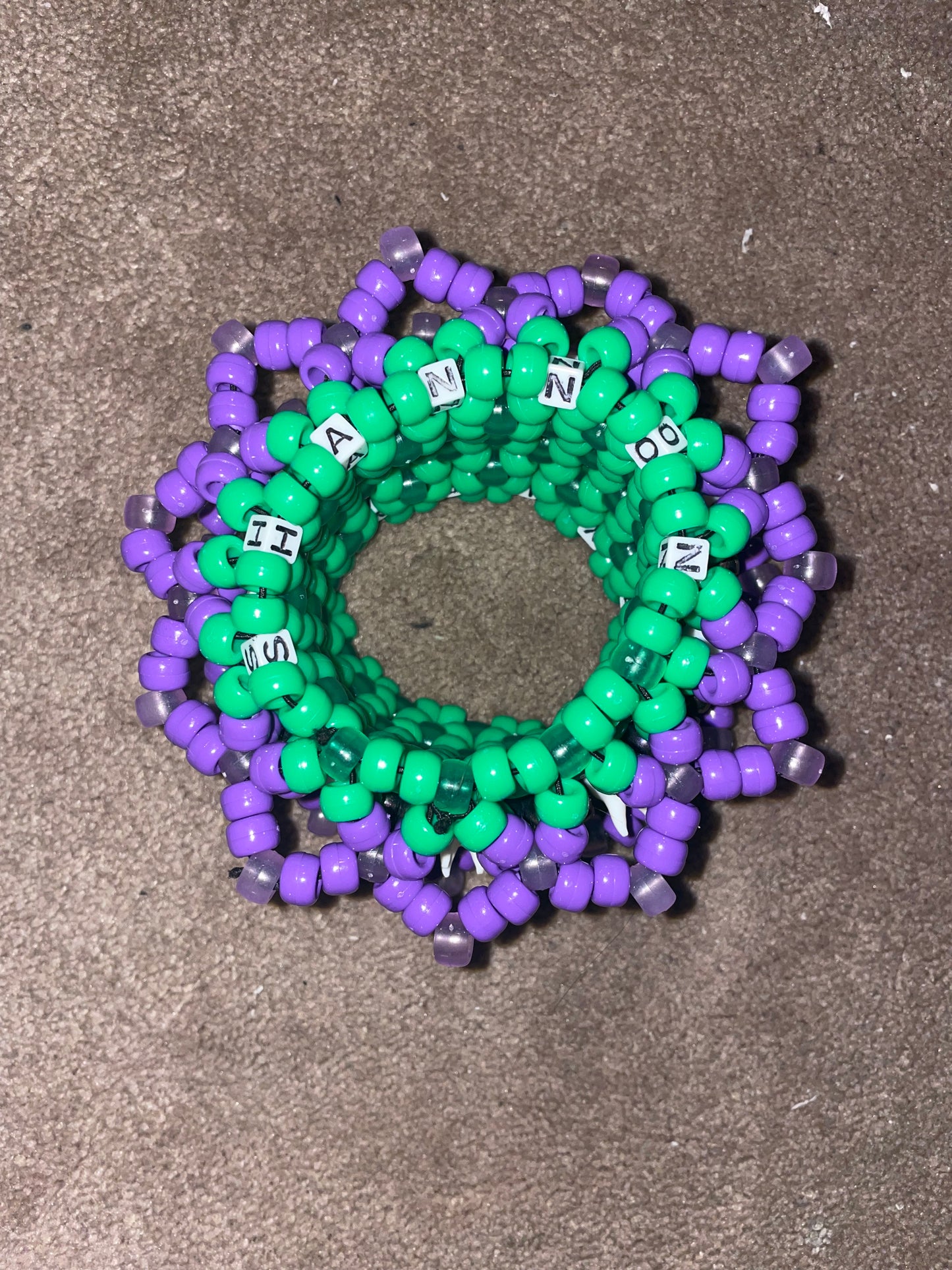 “Toof” CUSTOM Kandi Cuff