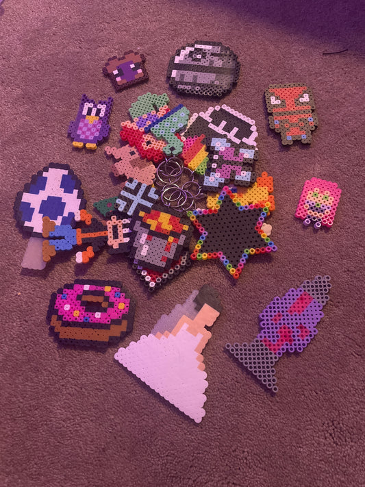 ! Assorted Kandi Keychains