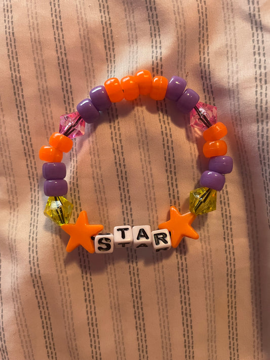 “Star Gems” Kandi Bracelet